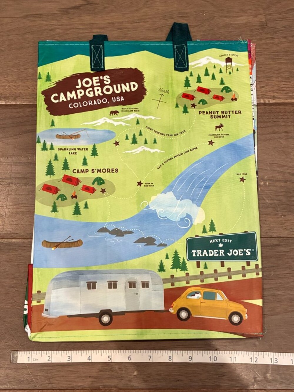 NWT Trader Joe's State Grocery Bag Collectible Regional Rare Design -Colorado